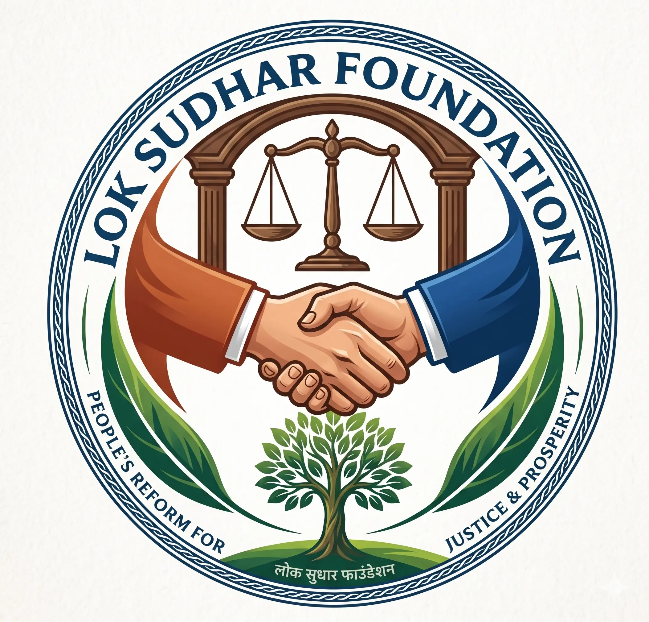 Lok Sudhar Foundation Logo